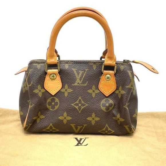 LOUIS VUITTON M41534 Monogram Mini Speedy Pouch